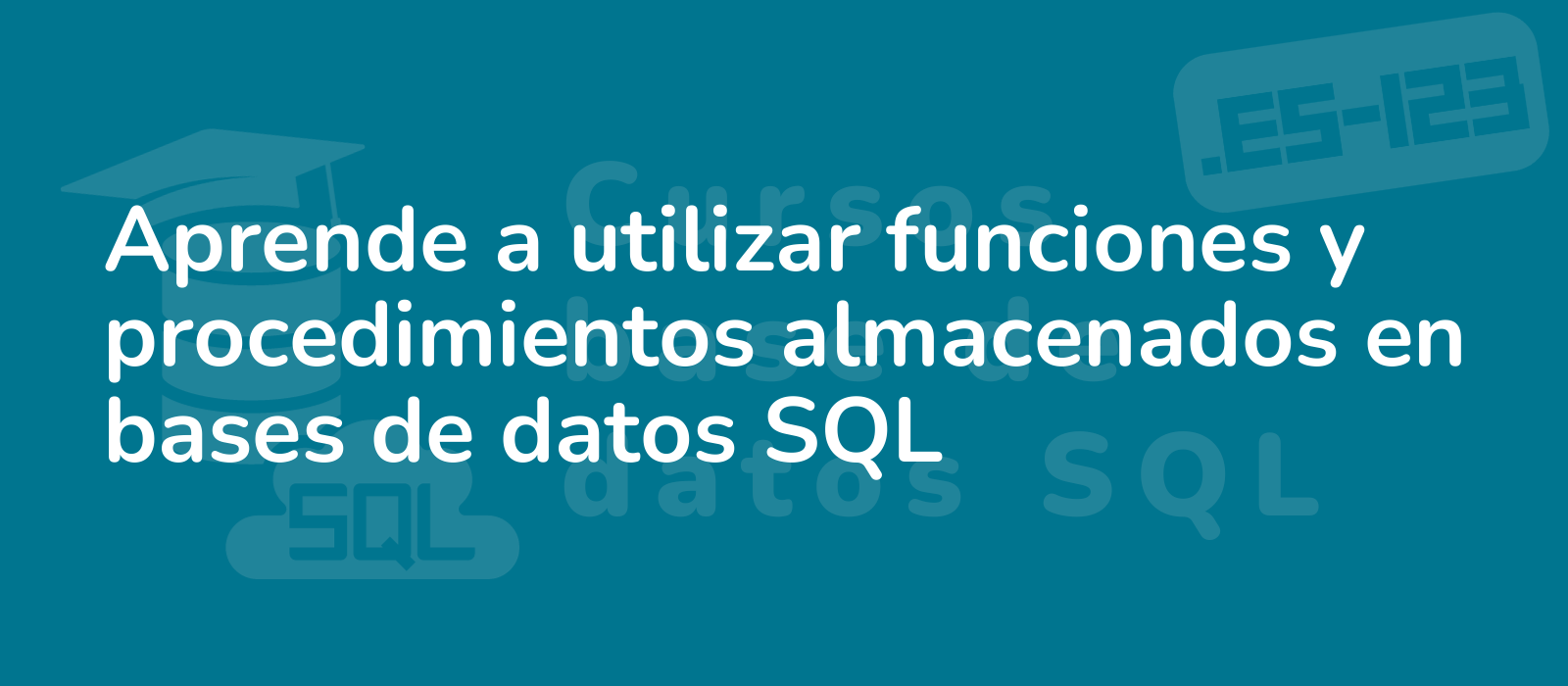 tech savvy individual showcasing sql database knowledge against blue backdrop highlighting functions and stored procedures 4k informative